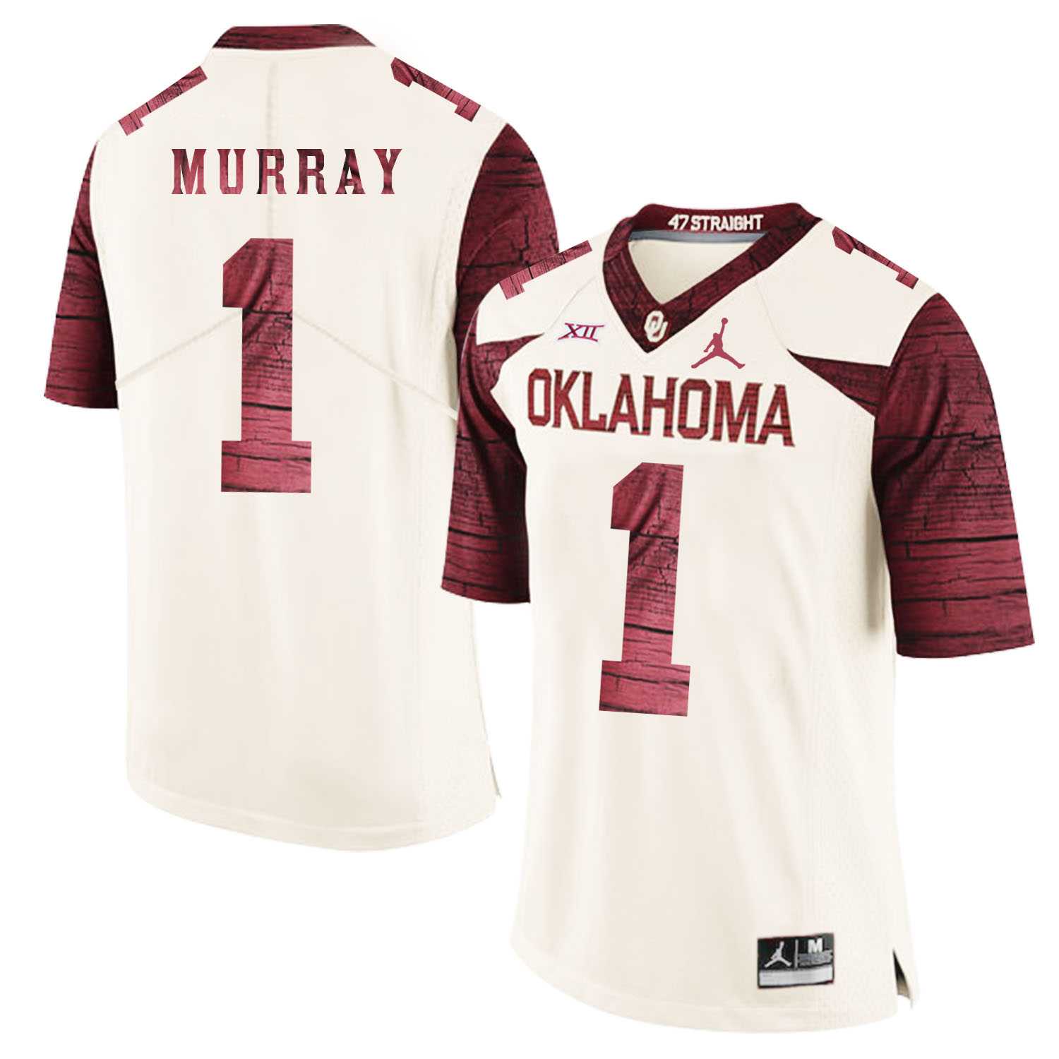 Oklahoma Sooners 1 Kyler Murray White 47 Game Winning Streak College Football Jersey Dzhi,We sell and wholesale Oklahoma Sooners 1 Kyler Murray White 47 Game Winning Streak College Football Jersey Dzhi on line form chian!